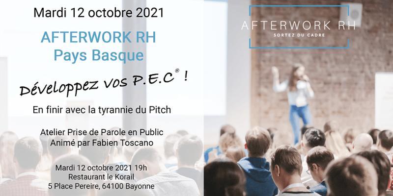 Afterwork R.H. Pays basque le 12 octobre 2021