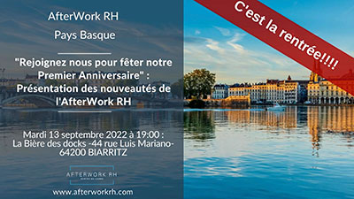 AfterWork RH Pays basque le 13 Septembre 2022